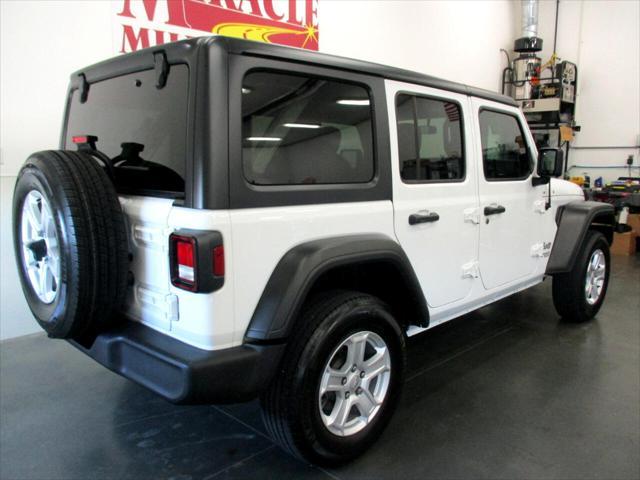 used 2020 Jeep Wrangler Unlimited car, priced at $33,250