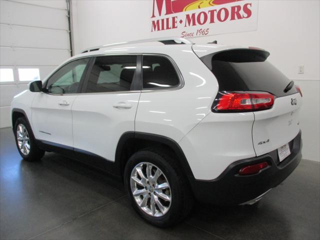 used 2015 Jeep Cherokee car, priced at $13,950