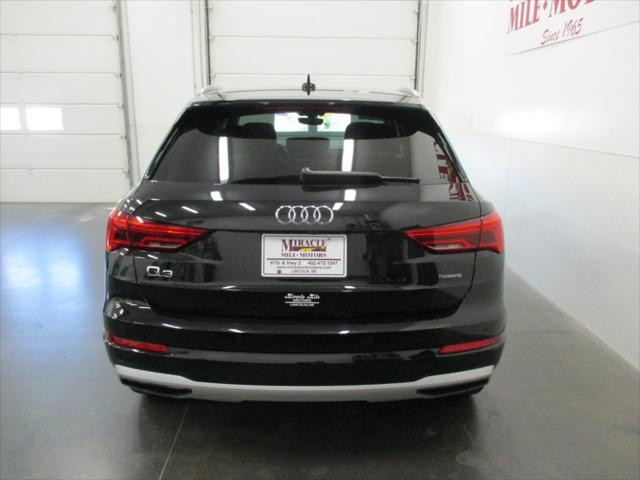 used 2022 Audi Q3 car, priced at $28,950