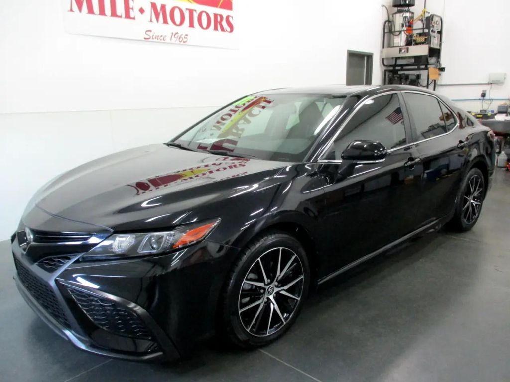 used 2021 Toyota Camry car, priced at $26,500