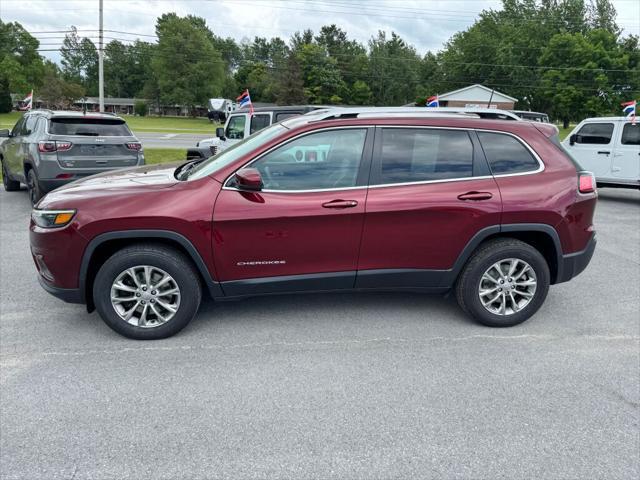 used 2021 Jeep Cherokee car, priced at $25,495