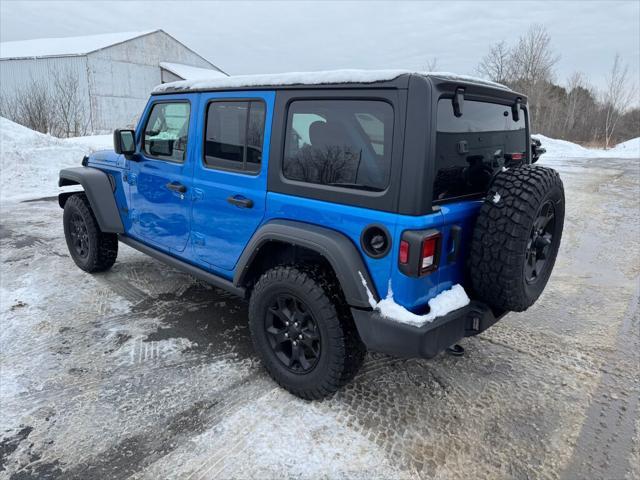 used 2021 Jeep Wrangler Unlimited car, priced at $33,995