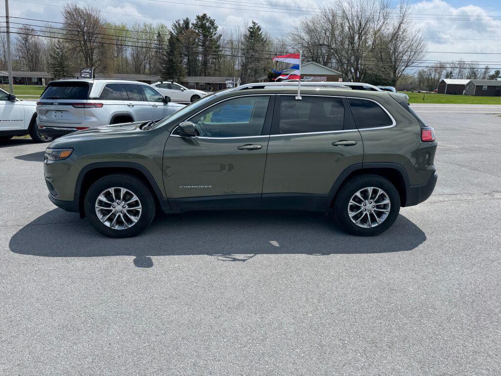 used 2021 Jeep Cherokee car, priced at $20,995