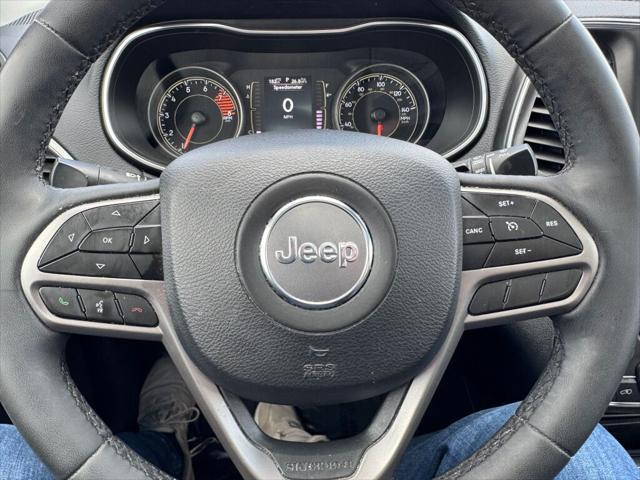 used 2021 Jeep Cherokee car, priced at $20,995