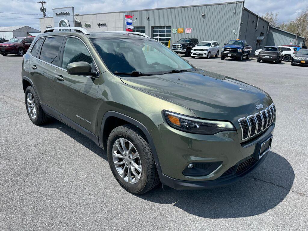 used 2021 Jeep Cherokee car, priced at $20,995