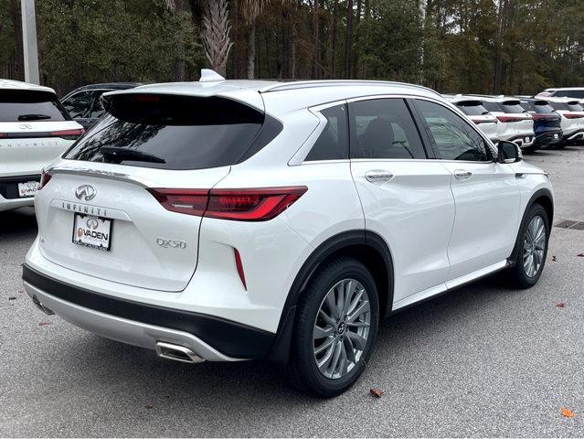 new 2025 INFINITI QX50 car, priced at $50,170