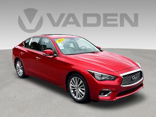 used 2022 INFINITI Q50 car, priced at $28,500