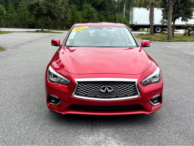 used 2022 INFINITI Q50 car, priced at $28,000