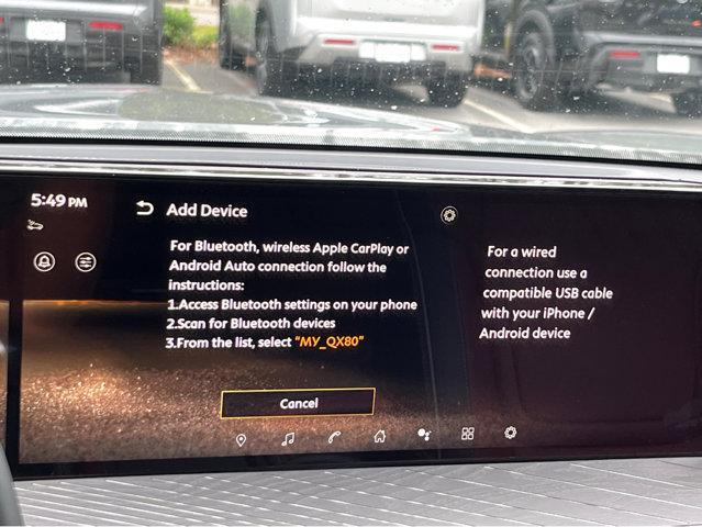 new 2025 INFINITI QX80 car, priced at $113,850