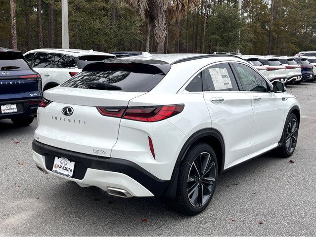 new 2025 INFINITI QX55 car, priced at $58,080