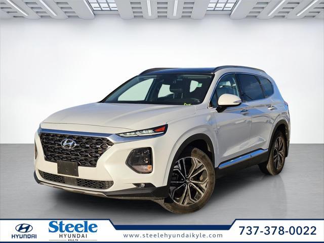 used 2019 Hyundai Santa Fe car, priced at $20,299