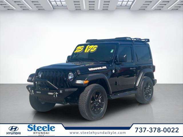 used 2021 Jeep Wrangler car, priced at $25,175