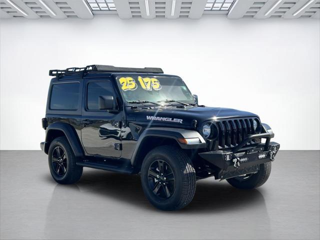 used 2021 Jeep Wrangler car, priced at $25,175