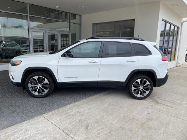 used 2022 Jeep Cherokee car, priced at $25,496