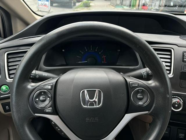 used 2015 Honda Civic car, priced at $12,595