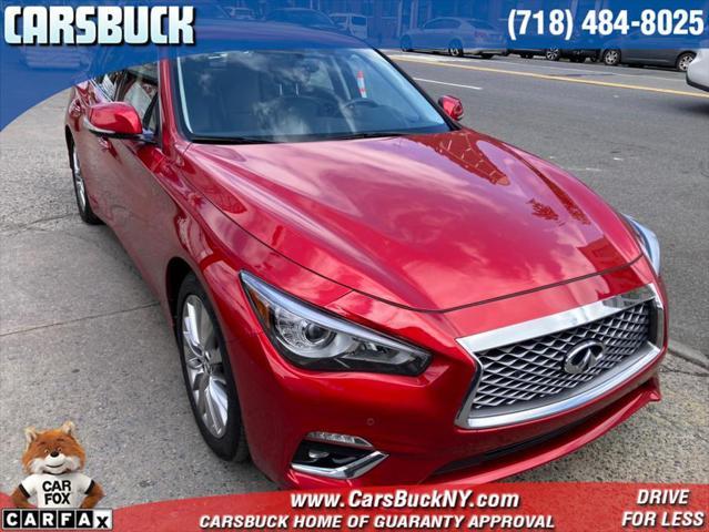 used 2021 INFINITI Q50 car, priced at $19,995