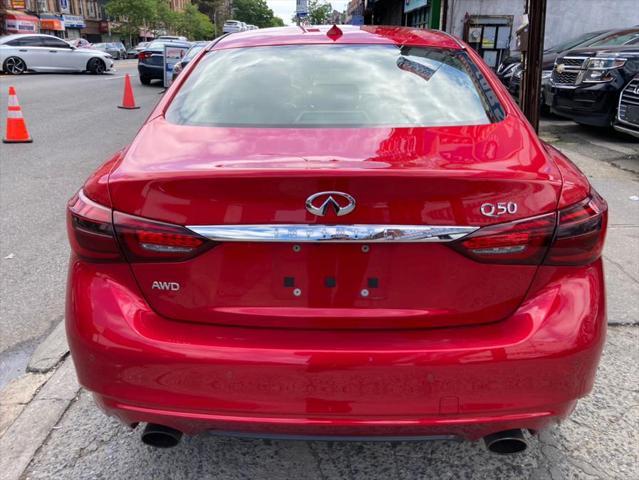 used 2021 INFINITI Q50 car, priced at $19,995