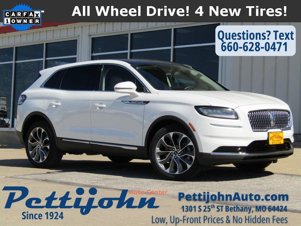 used 2022 Lincoln Nautilus car, priced at $32,995
