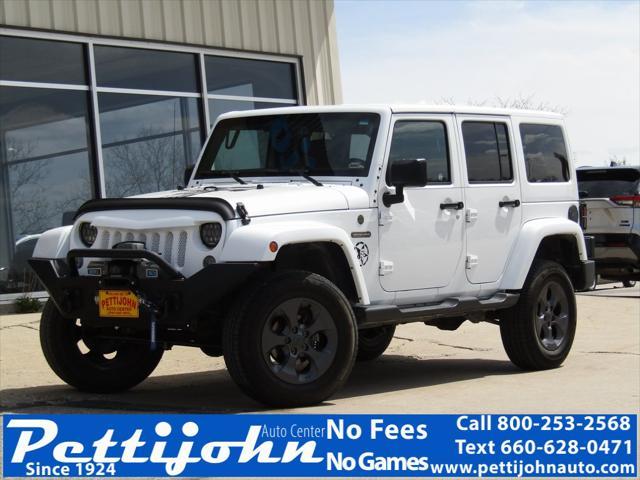 used 2017 Jeep Wrangler Unlimited car, priced at $19,500