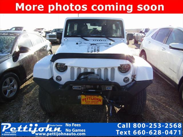 used 2017 Jeep Wrangler Unlimited car, priced at $19,500