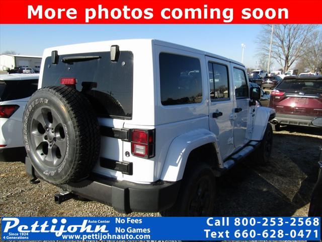 used 2017 Jeep Wrangler Unlimited car, priced at $19,500