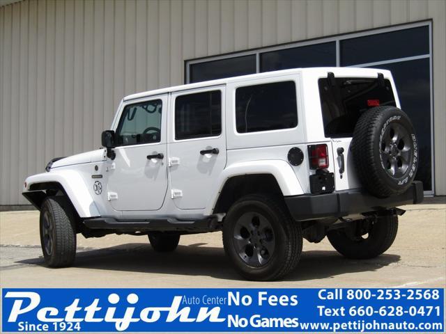 used 2017 Jeep Wrangler Unlimited car, priced at $19,500