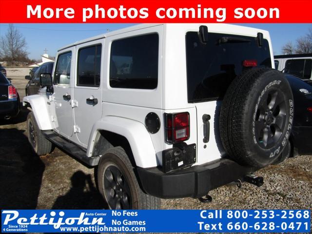 used 2017 Jeep Wrangler Unlimited car, priced at $19,500