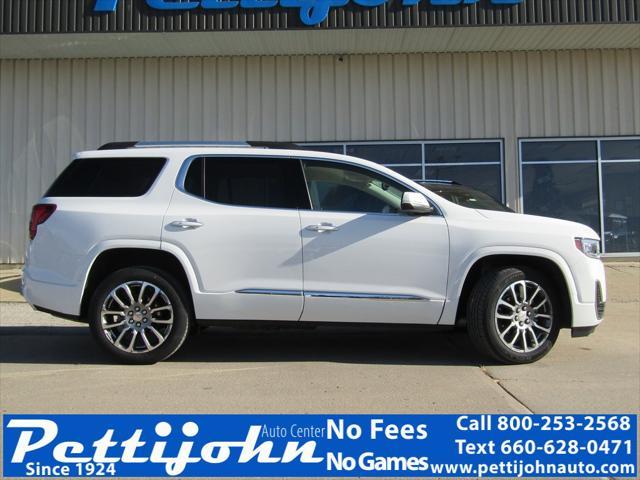 used 2023 GMC Acadia car, priced at $39,500