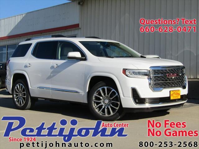 used 2023 GMC Acadia car, priced at $39,500