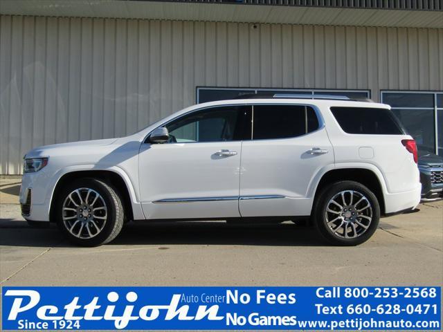 used 2023 GMC Acadia car, priced at $39,500