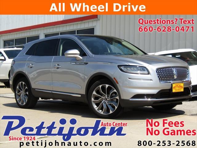 used 2021 Lincoln Nautilus car, priced at $35,950