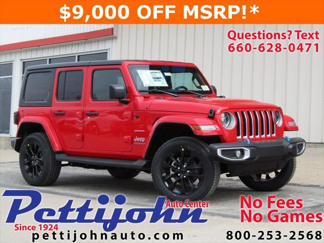 new 2023 Jeep Wrangler 4xe car, priced at $53,520