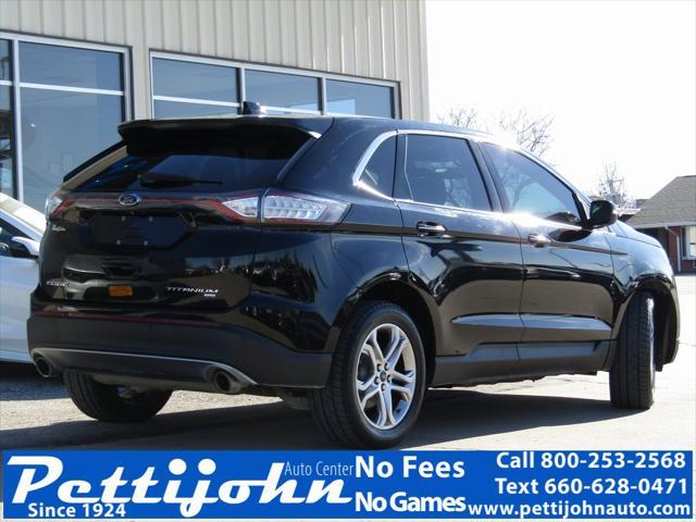 used 2016 Ford Edge car, priced at $13,500