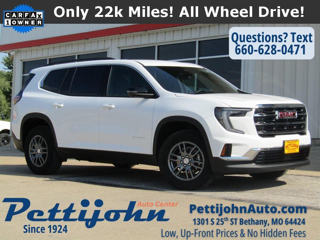 used 2025 GMC Acadia car, priced at $37,900