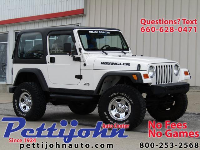 used 2001 Jeep Wrangler car, priced at $10,900