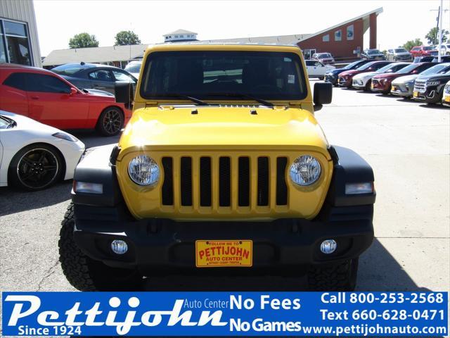 used 2021 Jeep Wrangler Unlimited car, priced at $29,500