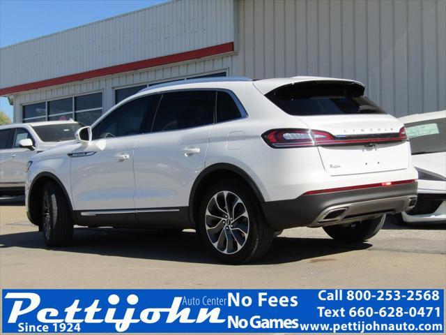 used 2021 Lincoln Nautilus car, priced at $31,900