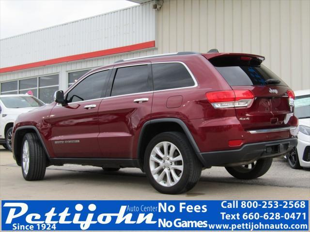 used 2017 Jeep Grand Cherokee car, priced at $15,000