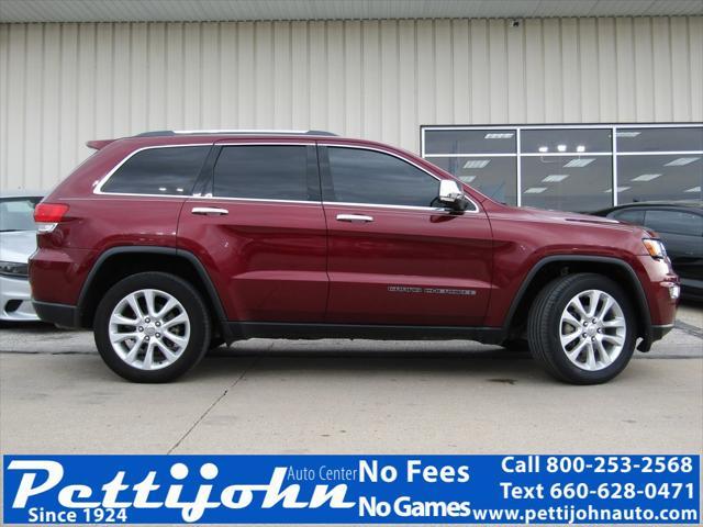 used 2017 Jeep Grand Cherokee car, priced at $15,000