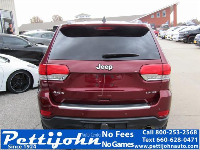 used 2017 Jeep Grand Cherokee car, priced at $15,000