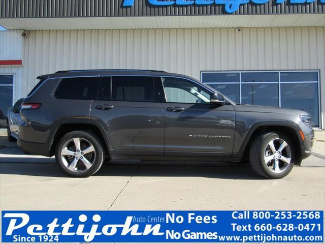 used 2021 Jeep Grand Cherokee L car, priced at $30,500