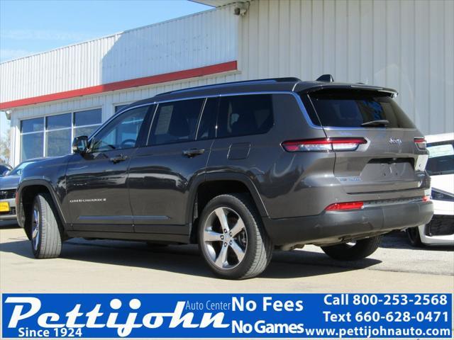 used 2021 Jeep Grand Cherokee L car, priced at $30,500