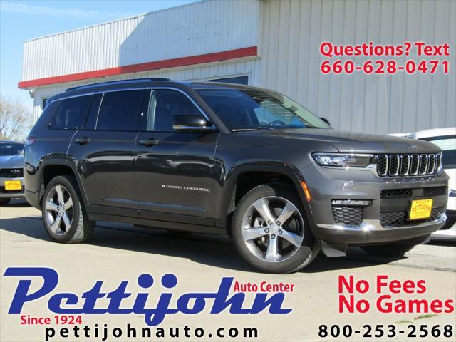 used 2021 Jeep Grand Cherokee L car, priced at $30,500