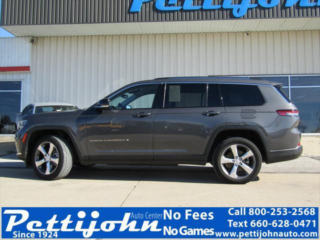 used 2021 Jeep Grand Cherokee L car, priced at $30,500