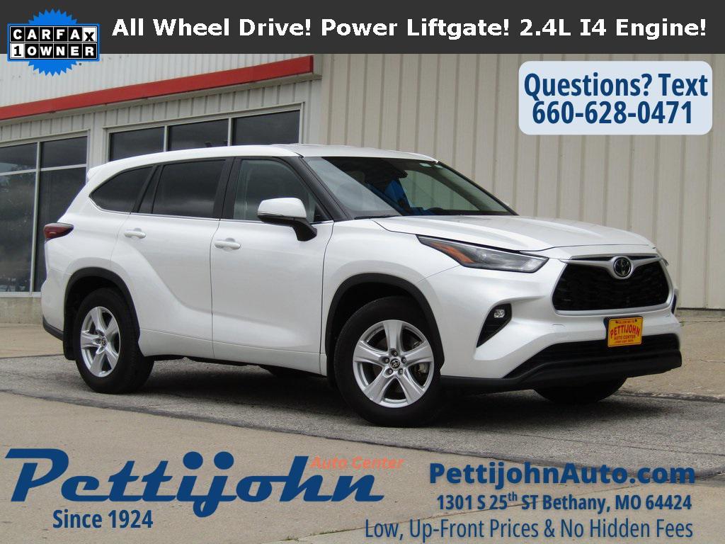 used 2024 Toyota Highlander car, priced at $37,400