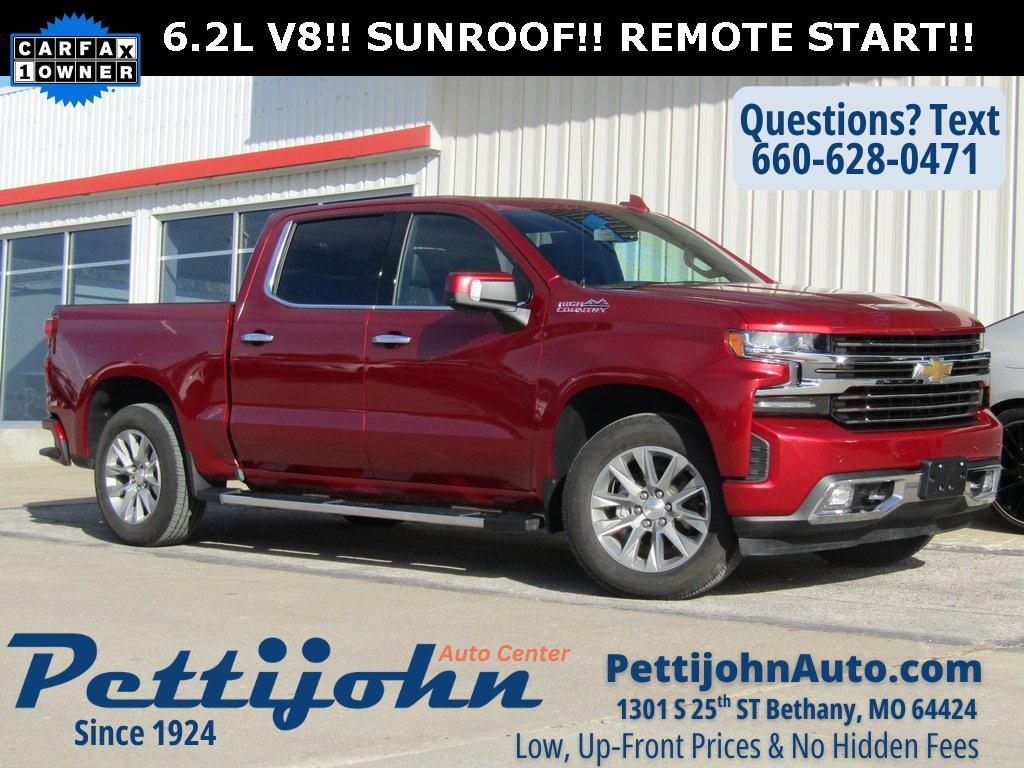 used 2021 Chevrolet Silverado 1500 car, priced at $44,000