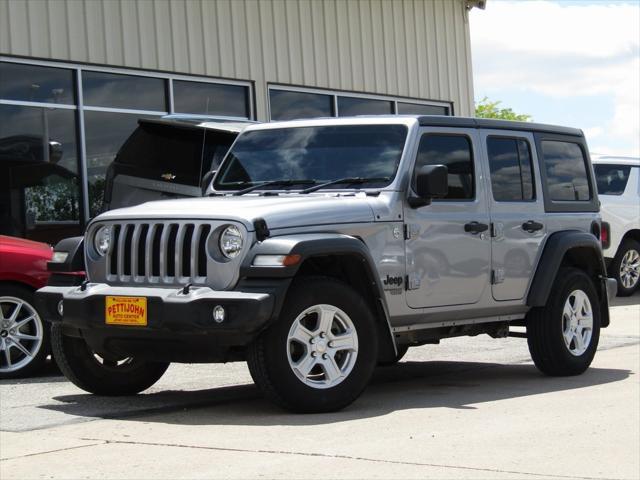 used 2021 Jeep Wrangler Unlimited car, priced at $27,500