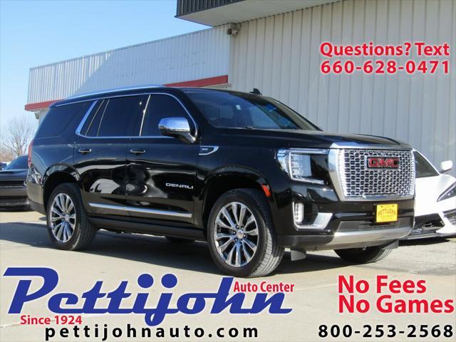 used 2021 GMC Yukon car, priced at $59,500