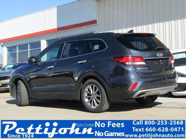 used 2017 Hyundai Santa Fe car, priced at $13,500