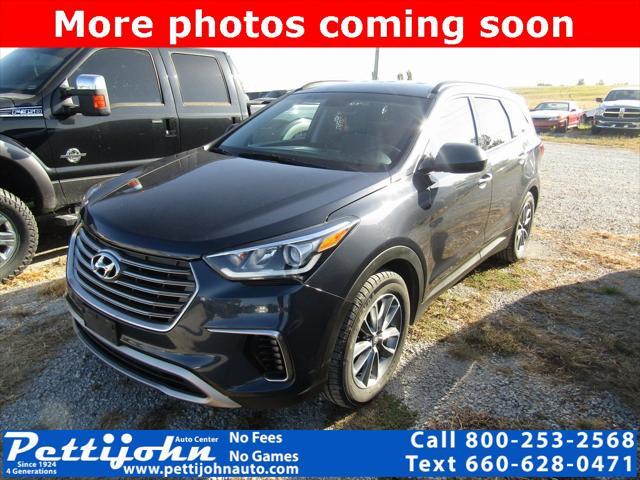 used 2017 Hyundai Santa Fe car, priced at $13,900